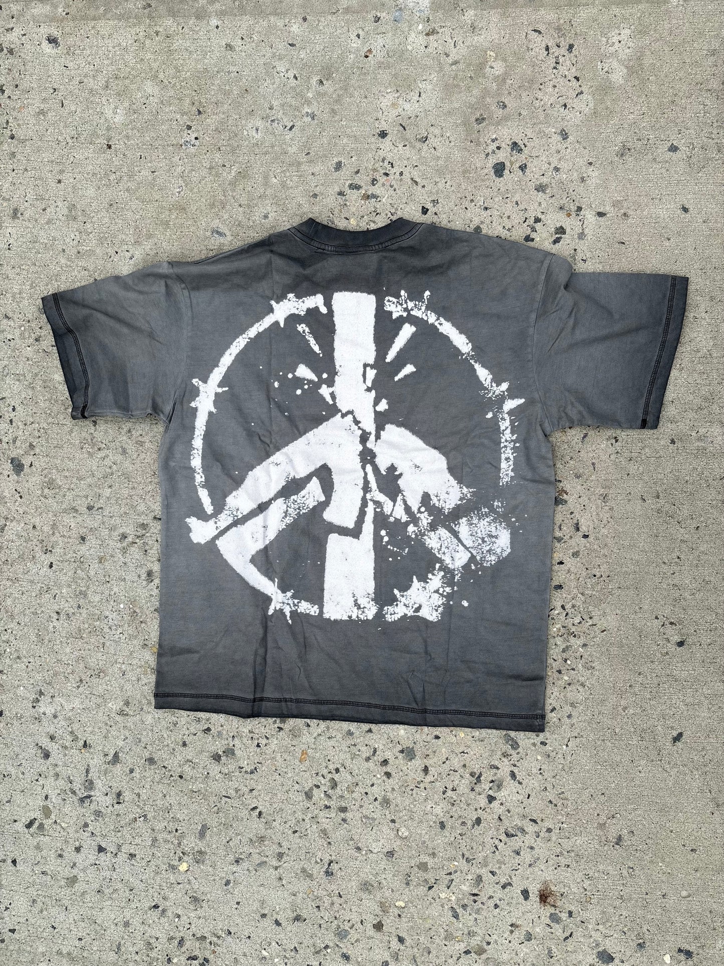 "WORLD UNITY" GRAY TEE