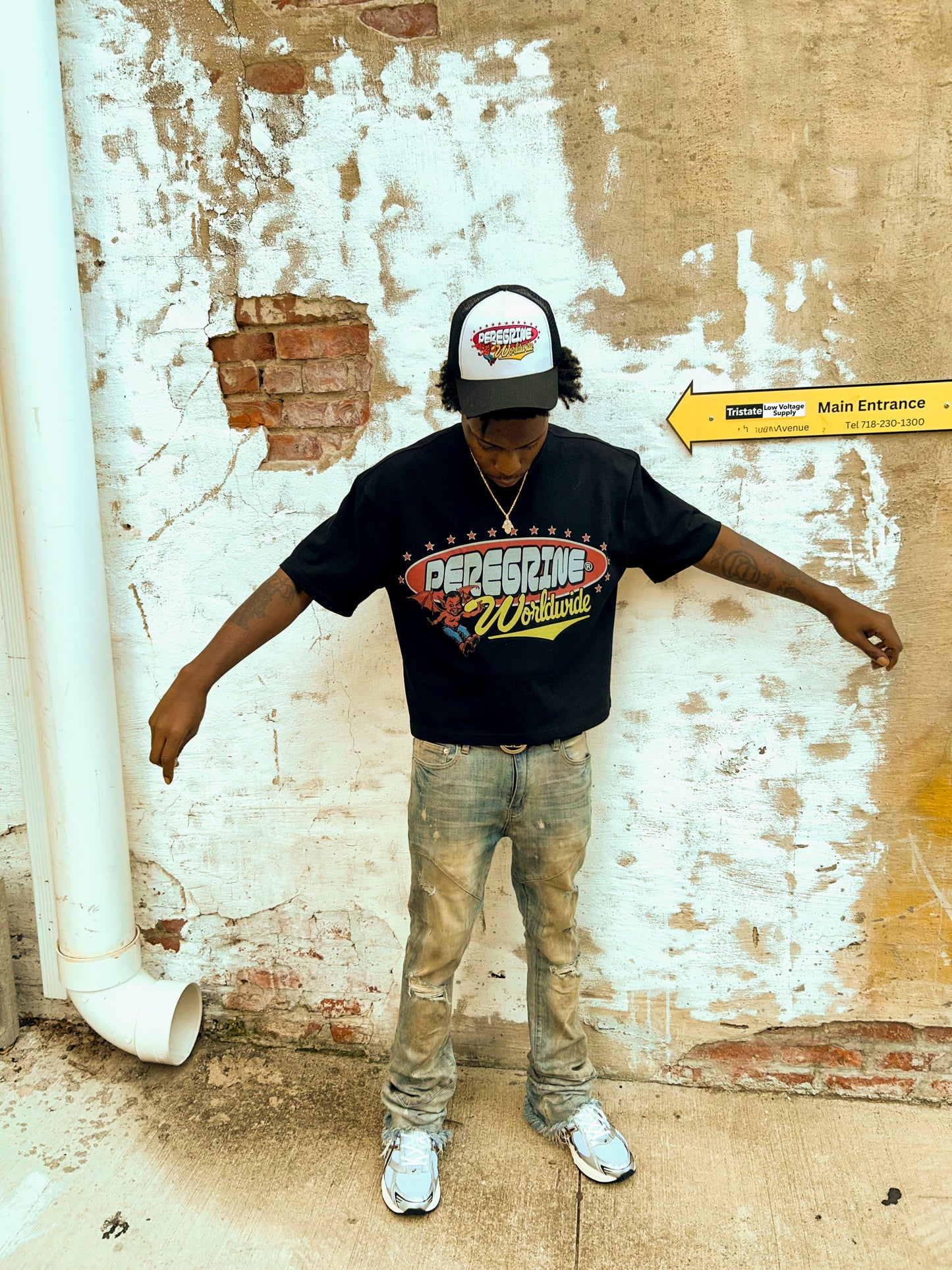 "CRIMINAL MIND" BOXY TEE