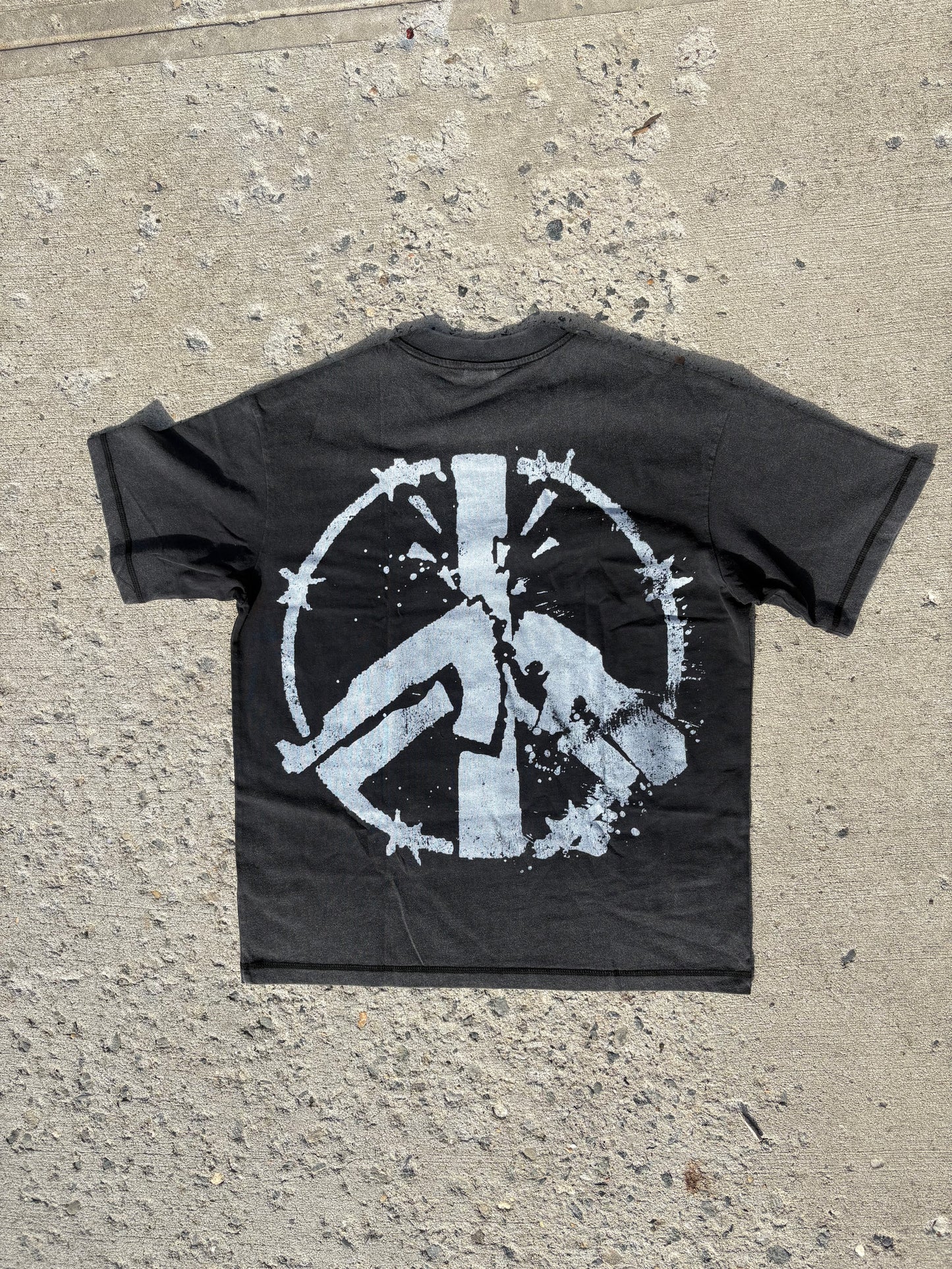 "WORLD UNITY" BLACK TEE