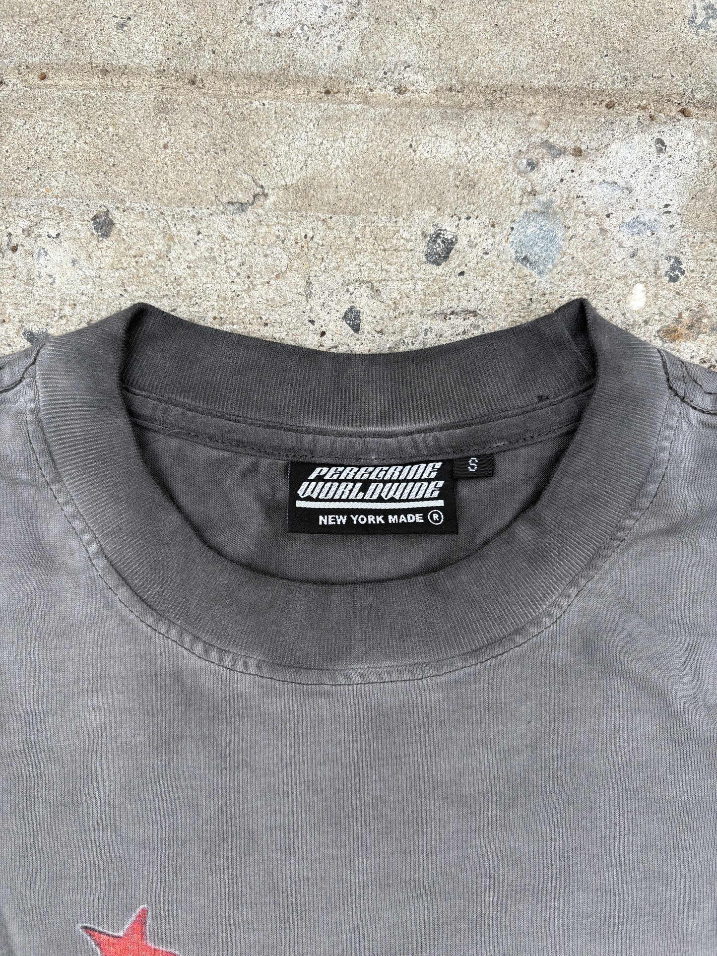 "WORLD UNITY" GRAY TEE