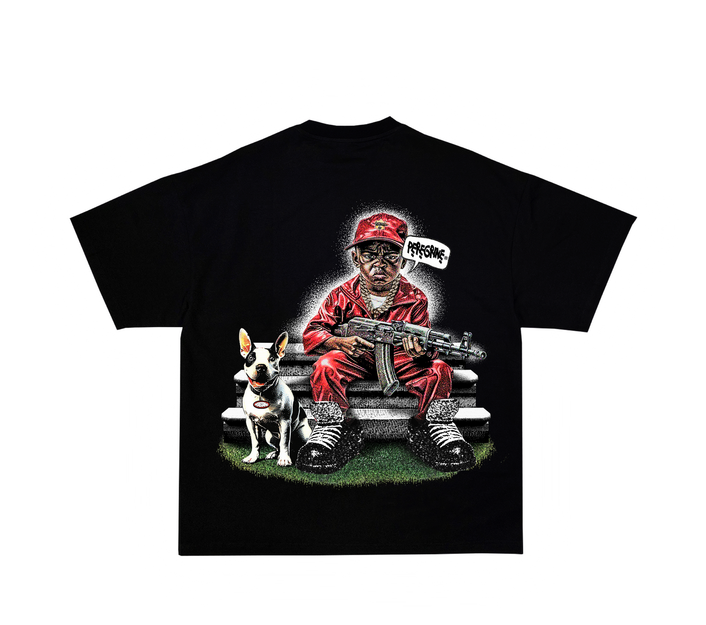 "CRIMINAL MIND" BOXY TEE