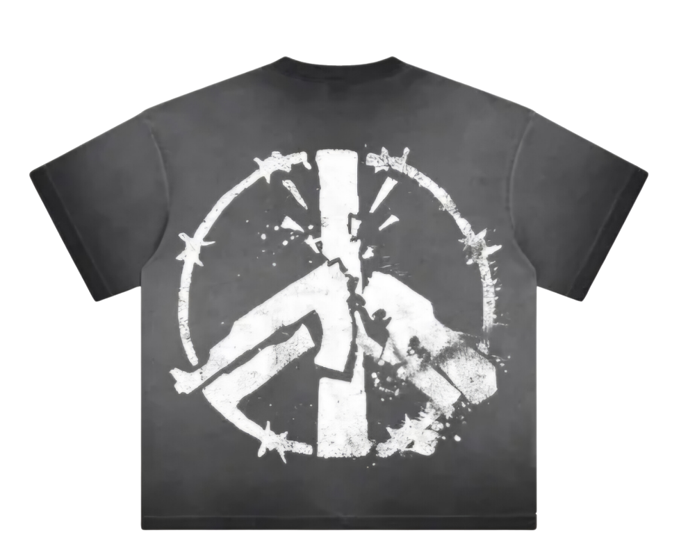 "WORLD UNITY" GRAY TEE