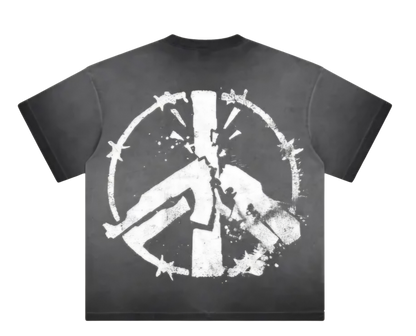 "WORLD UNITY" GRAY TEE