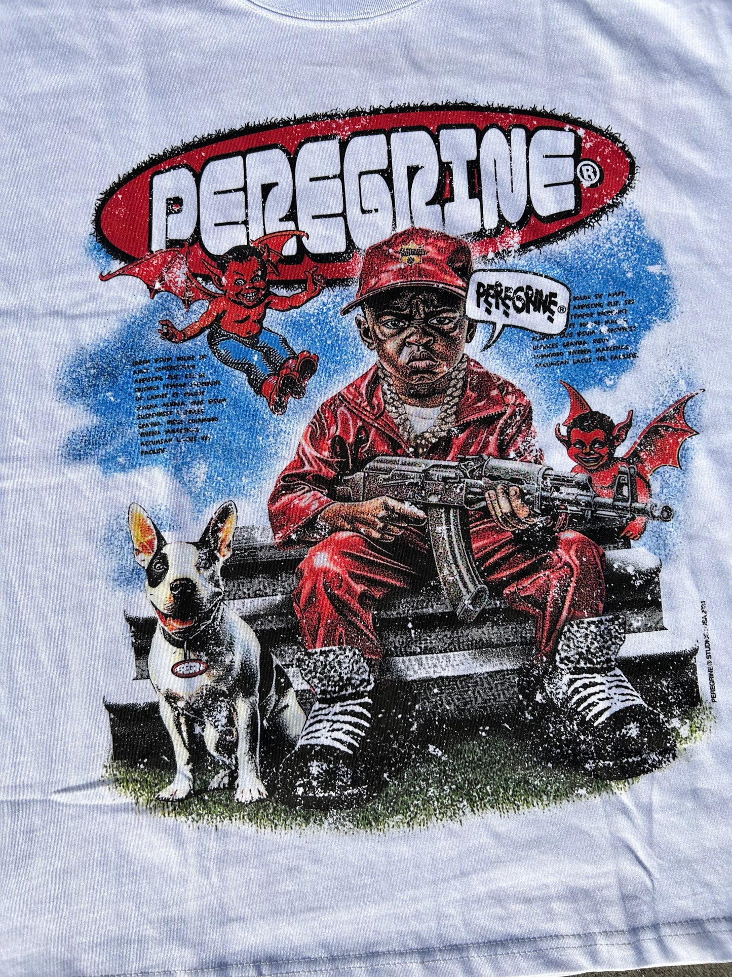 "CRIMINAL MIND" BOXY TEE