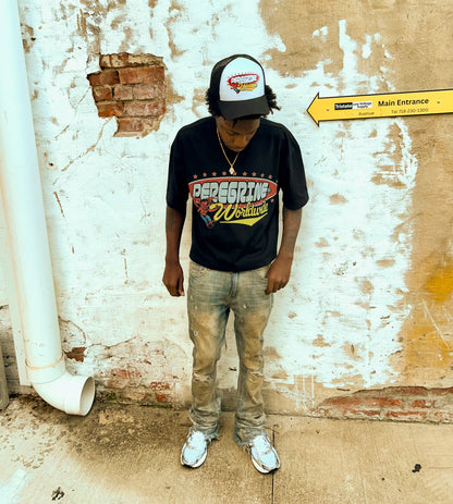 "CRIMINAL MIND" BOXY TEE