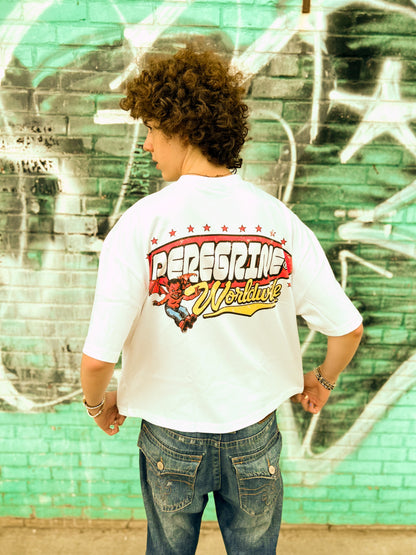 "CRIMINAL MIND" BOXY TEE